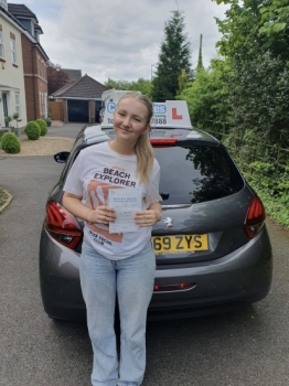 A massive congratulations to Sophie Webb.🥳<br />
Sophie passed her driving test today at Cobridge Driving Test Centre. First attempt and without a single driver fault!<br />
Well done Sophie- safe driving from all at Craig Polles Instructor Training and Driving School. 🙂🚗<br />
Driving Instructor-Dave Wilshaw