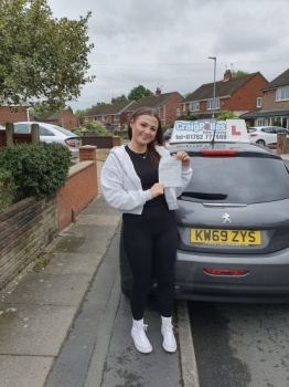 A big congratulations to Bayley Dawson.🥳<br />
Bayley passed her driving test at Cobridge Driving Test Centre. First attempt and with just 2 driver faults.<br />
Well done Bayley safe driving from all at Craig Polles Instructor Training and Driving School. 🙂🚗<br />
Driving instructor-Dave Wilshaw