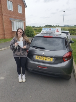 A big congratulations to Megan Pugh.🥳<br />
Megan passed her driving test today at Cobridge Driving Test Centre. First attempt and with just 4 driver faults.<br />
Well done Megan safe driving from all at Craig Polles Instructor Training and Driving School. 🙂🚗<br />
Driving instructor-Dave Wilshaw