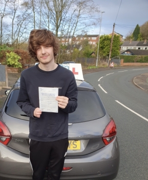 A big congratulations to Zak Donaldson.🥳<br />
Zak passed his driving test today at Cobridge Driving Test Centre, with 3 driver faults.<br />
Well done Zak safe driving from all at Craig Polles Instructor Training and Driving School. 🙂🚗<br />
Driving instructor-Dave Wilshaw