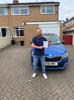 A big congratulations to Lee Moore. Lee passed his driving test today at Cobridge Driving Test Centre, at his First attempt and with just 1 driver fault.Well done Lee- safe driving from all at Craig Polles Instructor Training and Driving School. 🙂🚗Driving instructor-Stephen Cope