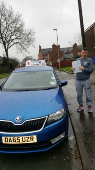 A big congratulations to Craig Nibloe Craig passed his<br />
<br />
driving test today at Cobridge Driving Test Centre with just 5 driver faults <br />
<br />
Well done Craig - safe driving from all at Craig Polles Instructor Training and Driving School 🚗😃