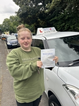 A big congratulations to Dana Sutton.🥳<br />
Dana passed her driving test today at Cobridge Driving Test Centre. First attempt and with 7 driver faults.<br />
Well done Dana safe driving from all at Craig Polles Instructor Training and Driving School. 🙂🚗<br />
Driving instructor-Anita Pepper