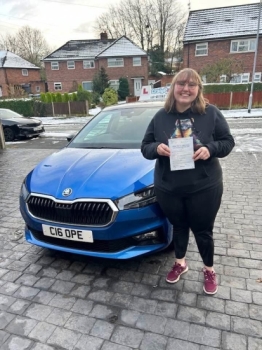 A big congratulations to Emily Edwards.🥳<br />
Emily passed her driving test today at Cobridge Driving Test Centre. First attempt and with just 5 driver faults.<br />
Well done Emily safe driving from all at Craig Polles Instructor Training and Driving School. 🙂🚗<br />
Driving instructor-Stephen Cope