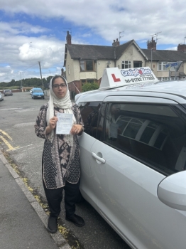 A big congratulations to Izzam Anayt.🥳<br />
Izzam passed her driving test today at Cobridge Driving Test Centre, with just 5 driver faults.<br />
Well done Izzam safe driving from all at Craig Polles Instructor Training and Driving School. 🙂🚗<br />
Driving instructor-Anita Pepper