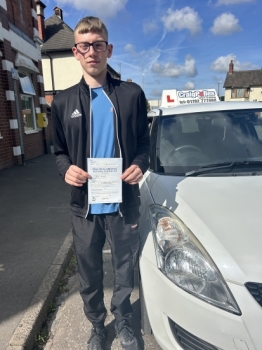 A big congratulations to Boyd Lambert.🥳<br />
Boyd passed his driving test today at Cobridge Driving Test Centre. First attempt and with just 4 driver faults.<br />
Well done Boyd safe driving from all at Craig Polles Instructor Training and Driving School. 🙂🚗<br />
Driving instructor-Anita Pepper