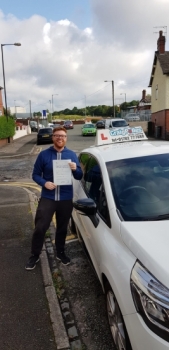 A big congratulations to Oli Mountford, who has passed his driving test today at Cobridge Driving Test Centre, with just 5 driver faults.<br />
Well done Oli- safe driving from all at Craig Polles Instructor Training and Driving School. 🙂🚗<br />
Instructor-Greg Tatler