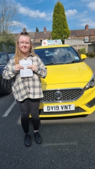 A big congratulations to Lucy Brough. Lucy passed her driving test today at Newcastle Driving Test Centre. First attempt with just 6 driver faults. Well done Lucy- safe driving from all at Craig Polles Instructor Training and Driving School. 🙂🚗Driving instructor-Paul Lees