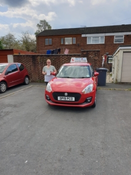 A big congratulations to Samantha Dudley. Samantha passed her driving test today at Cobridge Driving Test Centre. First attempt with just 3 driver faults. <br />
Well done Samantha- safe driving from all at Craig Polles Instructor Training and Driving School. 🙂🚗<br />
Driving instructor-Andrew Crompton