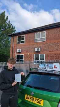 A big congratulations to Seb Smith. Seb passed his driving test today at Newcastle Driving Test Centre. First attempt with just 3 driver faults. Well done Seb- safe driving from all at Craig Polles Instructor Training and Driving School. 🙂🚗Driving instructor-Jamie Lees