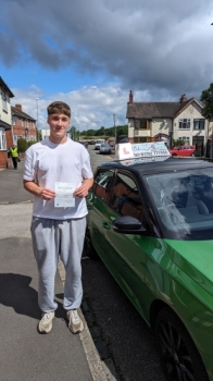 A big congratulations to Bobby Allen.🥳<br />
Bobby passed his driving test today at Cobridge Driving Test Centre, with 6 driver faults. <br />
Well done Bobby safe driving from all at Craig Polles Instructor Training and Driving School. 🙂🚗<br />
Driving instructor-Jamie Lees