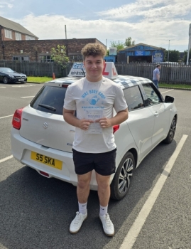 A big congratulations to Alfie Hopley.🥳<br />
Alfie passed his driving test today at Newcastle  Driving Test Centre. First attempt and with just with 3 driver faults.<br />
Well done Alfie safe driving from all at Craig Polles Instructor Training and Driving School. 🙂🚗<br />
Driving instructor-Simon Smallman