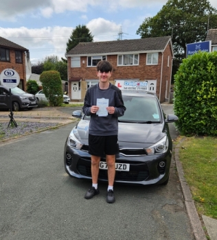 A big congratulations to Cameron Page.🥳<br />
Cameron passed his driving test today at Crewe Driving Test Centre. First attempt and with just 2 driver faults.<br />
Well done Cameron safe driving from all at Craig Polles Instructor Training and Driving School. 🙂🚗<br />
Driving instructor-Andrew Crompton