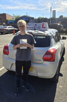 A big congratulations to Jack Griffiths.🥳<br />
Jack passed his driving test today at Newcastle Driving Test Centre, with just 2 driver faults.<br />
Well done Jack safe driving from all at Craig Polles Instructor Training and Driving School. 🙂🚗<br />
Driving instructor-Simon Smallman