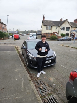 A big congratulations to Harley Franklin.🥳<br />
Harley passed his driving test today at Cobridge Driving Test Centre. First attempt and with just 4 driver faults.<br />
Well done Harley safe driving from all at Craig Polles Instructor Training and Driving School. 🙂🚗<br />
Driving instructor-Andy Crompton