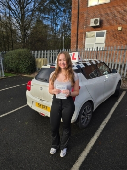 A big congratulations to Izzy Conyon.🥳Izzy passed her driving test today at Newcastle Driving Test Centre. First attempt and with just 2 driver faults.Well done Izzy safe driving from all at Craig Polles Instructor Training and Driving School. 🙂🚗Driving instructor-Simon Smallman