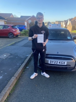 A massive congratulations to Ryan Puttnam.🥳<br />
Ryan passed his driving test today at Newcastle Driving Test Centre. First attempt and without a single driver fault!<br />
Well done Ryan- safe driving from all at Craig Polles Instructor Training and Driving School. 🙂🚗<br />
Driving Instructor-Mark Ashley