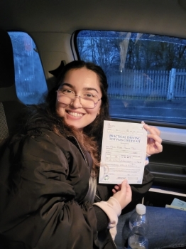 A big congratulations to Hiba jan.🥳Hiba passed her driving test today at Newcastle Driving Test Centre. First attempt and with just 5 driver faults.Well done Hiba- safe driving from all at Craig Polles Instructor Training and Driving School. 🙂🚗Automatic Driving instructor-Debbie Griffin