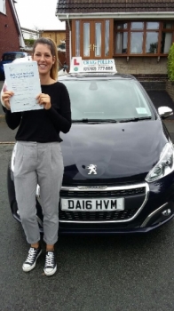 A big congratulations to Rebecca Viles Rebecca passed her driving test at Newcastle Driving Test Centre with just 1 driver fault <br />
<br />
Well done Rebecca - safe driving from all at Craig Polles Instructor Training and Driving School 🚗😀