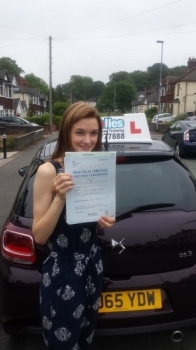 A big congratulations to Sophie Goodfellow Sophie passed her driving test today at Cobridge Driving Test Centre with just 1 driver fault <br />
<br />
Well done Sophie - safe driving from all at Craig Polles instructor training and driving school 🚗😀