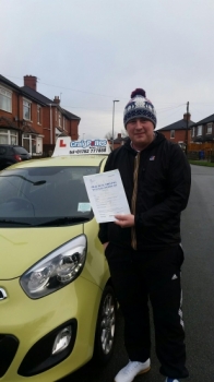 A big congratulations to Tommy Corcoman for passing his driving test today First time and with just 1 driver fault <br />
<br />
Well done Tommy - safe driving